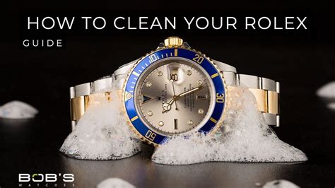 how do you clean your rolex submariner|how to clean rolex glasses.